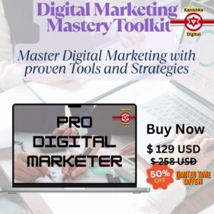 Digital Marketing Course Toolkit – Learn and Implement with Best Templates